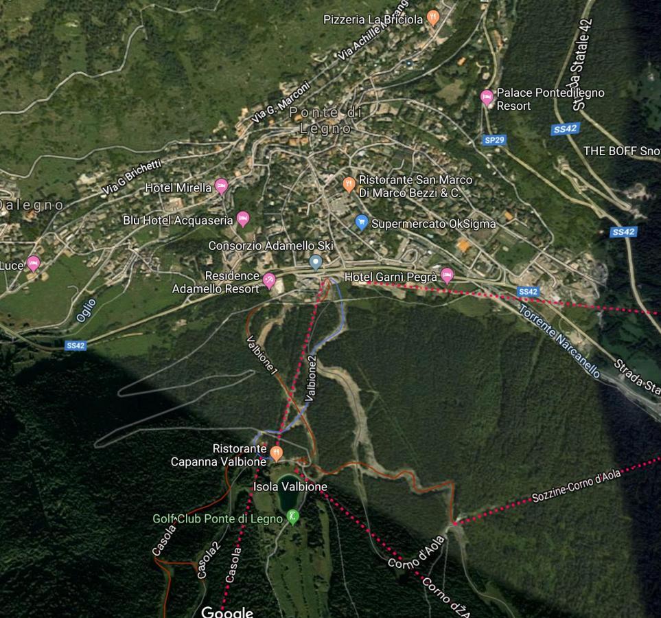 Appartamento Blue Mountain Ponte Di Legno Esterno foto